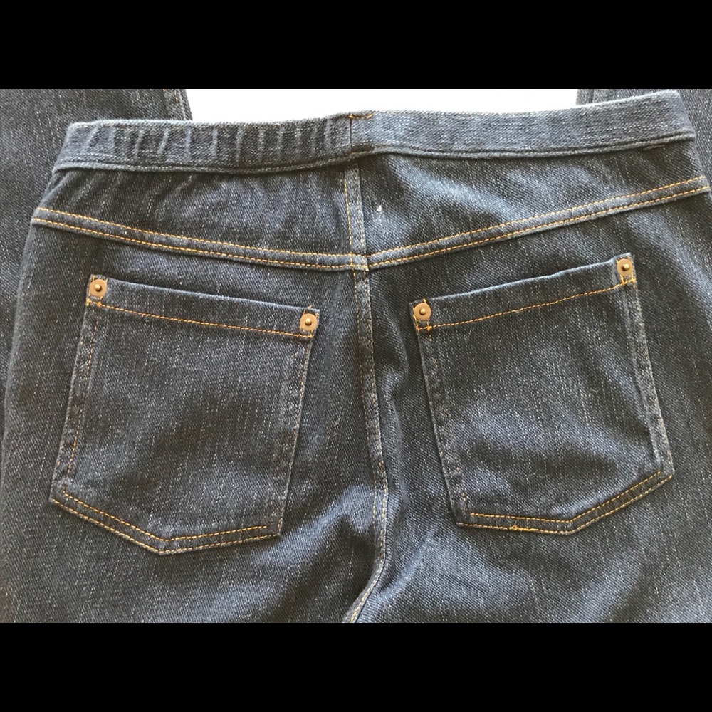June & Daisy Denim Cropped Leggings